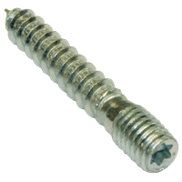 Kombiskrue elforzinket M8 x 70 mm