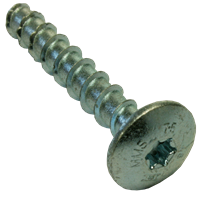 Betongskrue torx, elforzinket 7,5 x 45 mm