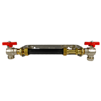 Vannmålerkonsoll 190-220mm 3/4"/1" med mellomstykke