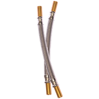 Trykkslange rett, glatt ende, driksvann 22 mm x 400 mm