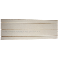 Sponplate med spor for 17 mm rør, Wermgo, 1,08m2, 1820x620x22 mm