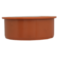 Ters, PVC for avløp, rødbrun, 110 mm