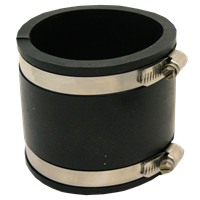 Overgangskobling gummi for avløpsrør 73 mm x 93 mm