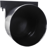 Utløp til dreneringsrenne A15, 127 mm x 141 mm x 1000 mm, 110 mm