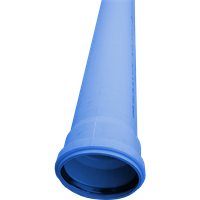 Avløpsrør med 1 muff, Triplus 110 mm x 250 mm