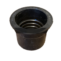 Reduksjon innstikk gummi Silere 78/75 mm