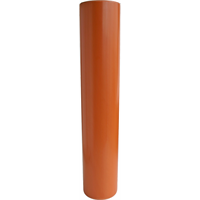 Stigerrør glatt, PVC grå 400 mm x 2000 mm