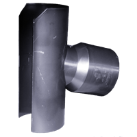 Sadelgren for drensrør 58/58 mm