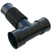 Flexigrenrør for drensrør 110/110-90° mm