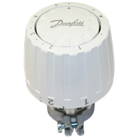Termostat for radiator, Danfoss 7-28C° RA/VL2960, 34 mm