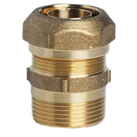 Dykkpumpekobling innvendig, messing, 32 mm x 1"