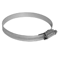 Slangeklemme rustfri syrefast 8 mm - 16 mm x 9 mm