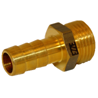 Slangekobling utvendig 3/8"