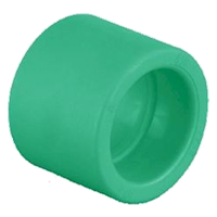 Muffe Blue pipe, 20 mm