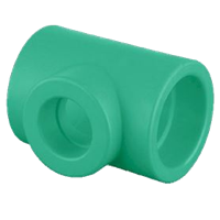 T-rør med overgang Blue pipe, 20 mm x 25 mm x 20 mm