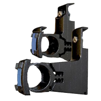 Holder til fordeler i skap, Sanipex, 25 mm x 15 mm x 3 mm