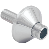 Senterkupling med avstenging og dekkskive, Sanipex, 1/2" x 3/4"