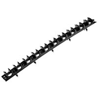 Festeskinne med knaster, Roth, 1000 mm, 16-20 mm