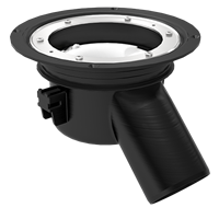 K-sluk m/ skrått utløp, Purus/Joti, 75 mm