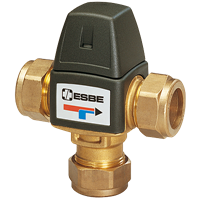 ESBE Termisk blandeventil VTA323 20-43°C DN20 KVS 1,5 22 mm
