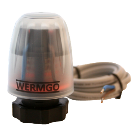 Aktuator NC for fordeler Wermgo, trådløst, 230V