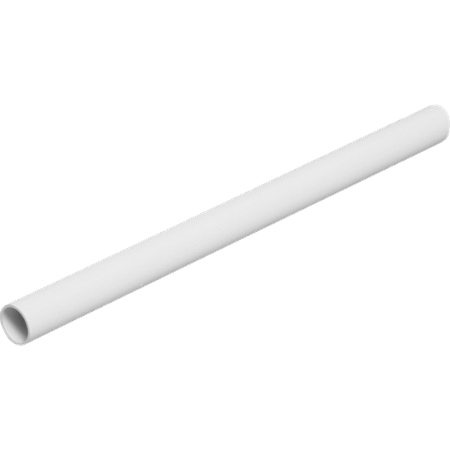 Avløpsrør hvit uten muffe, Falu. 32 mm x 2000 mm